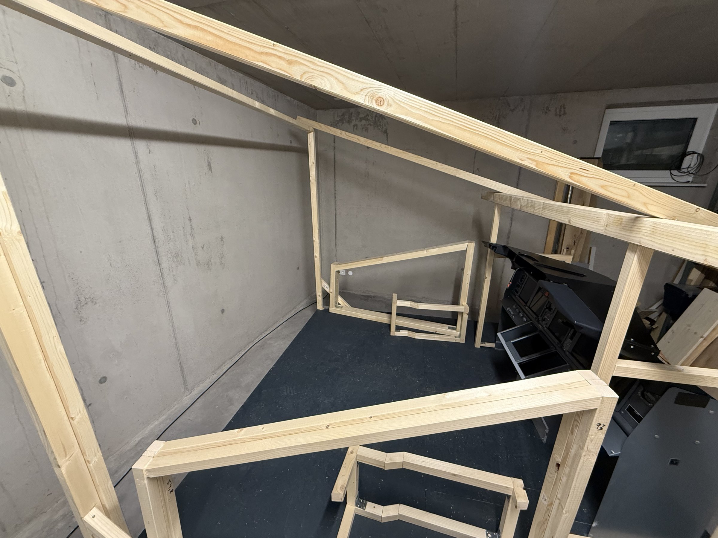 Homecockpit - Bau der Seitenwände