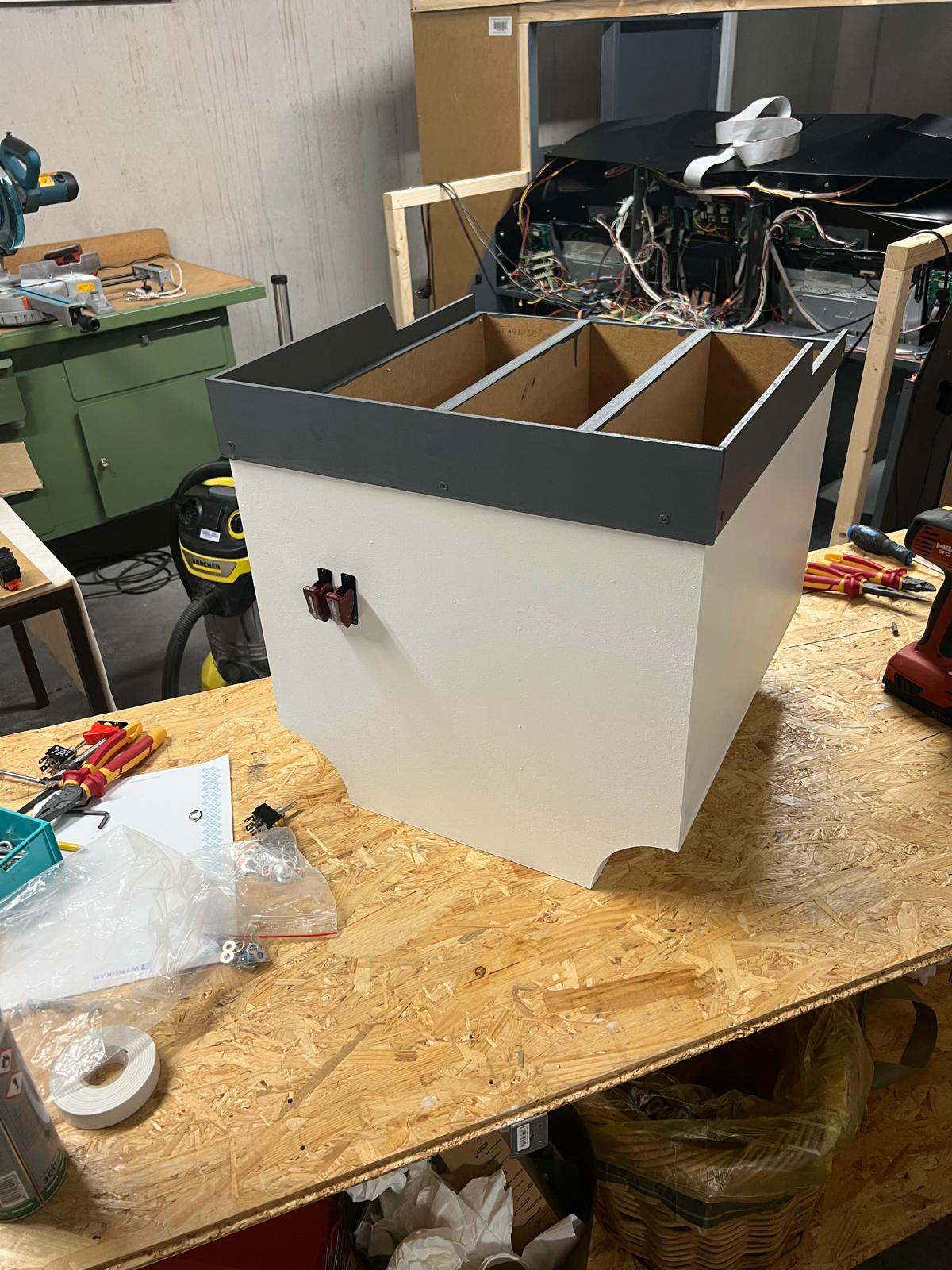 Homecockpit - Pedestal Bay Bau