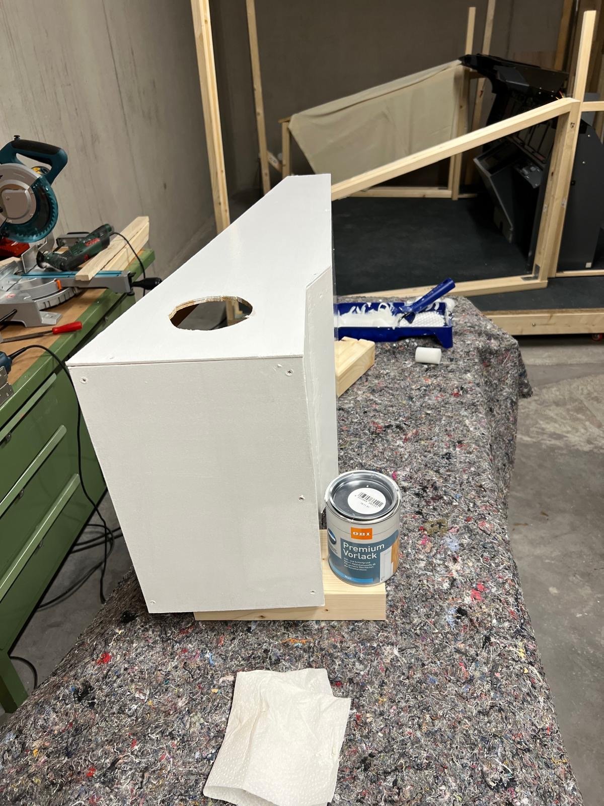 Homecockpit - Seitenwände mit Cupholder